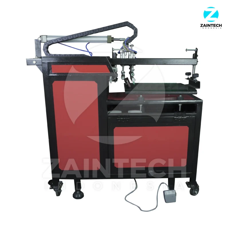 Mesin Sablon Datar Semi Otomatis