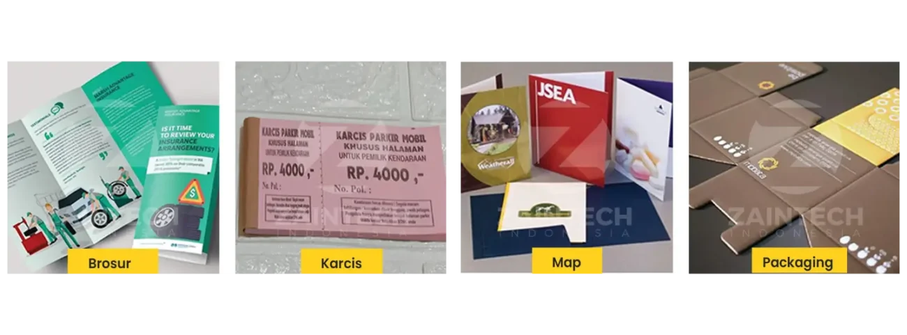 Hasil Mesin Creasing manual dan Otomatis