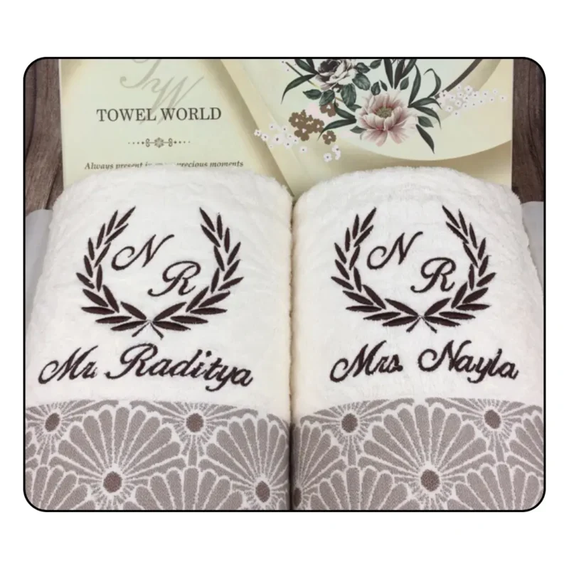 haduk souvenir nikah
towel wedding gift