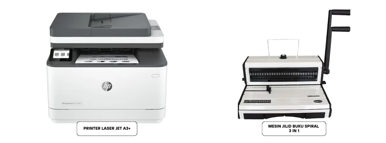 mesin printer laser jet
book binding
mesin book binding