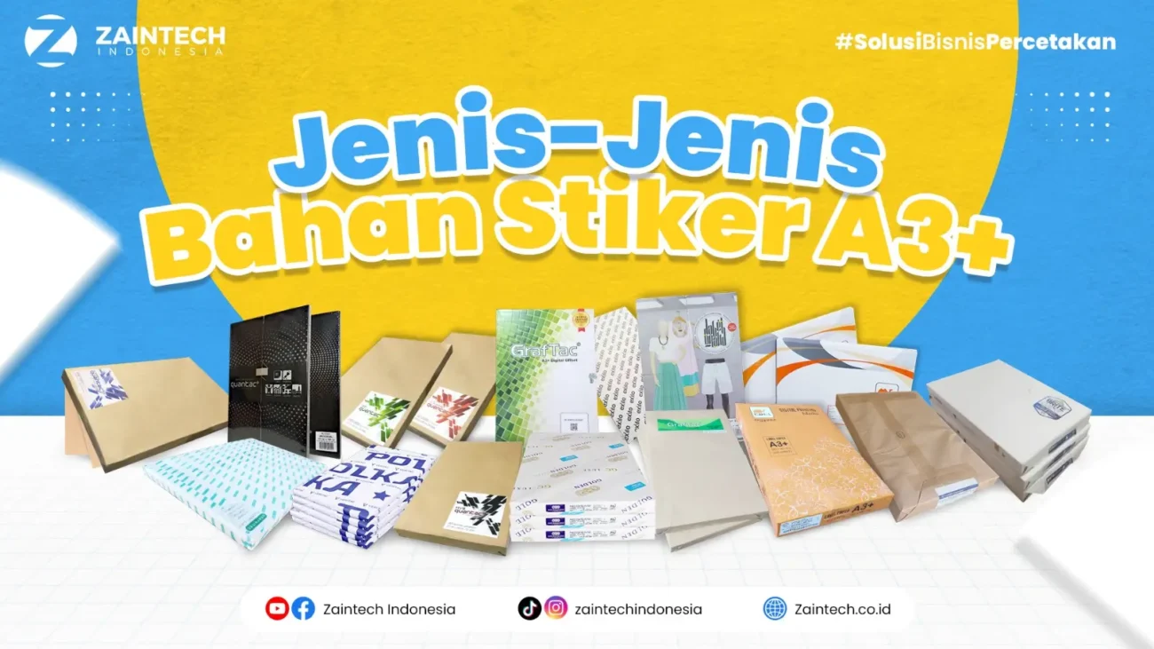 sticker a3 bahan stiker printing