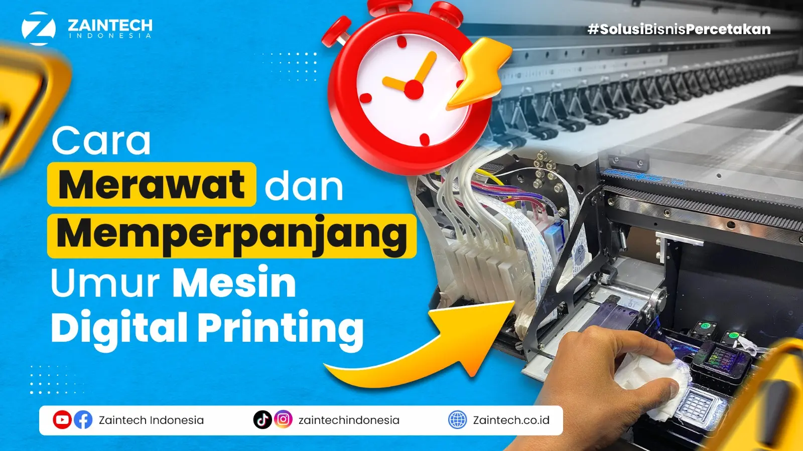 perawatan mesin digital printing | memperpanjang mesin digital printing