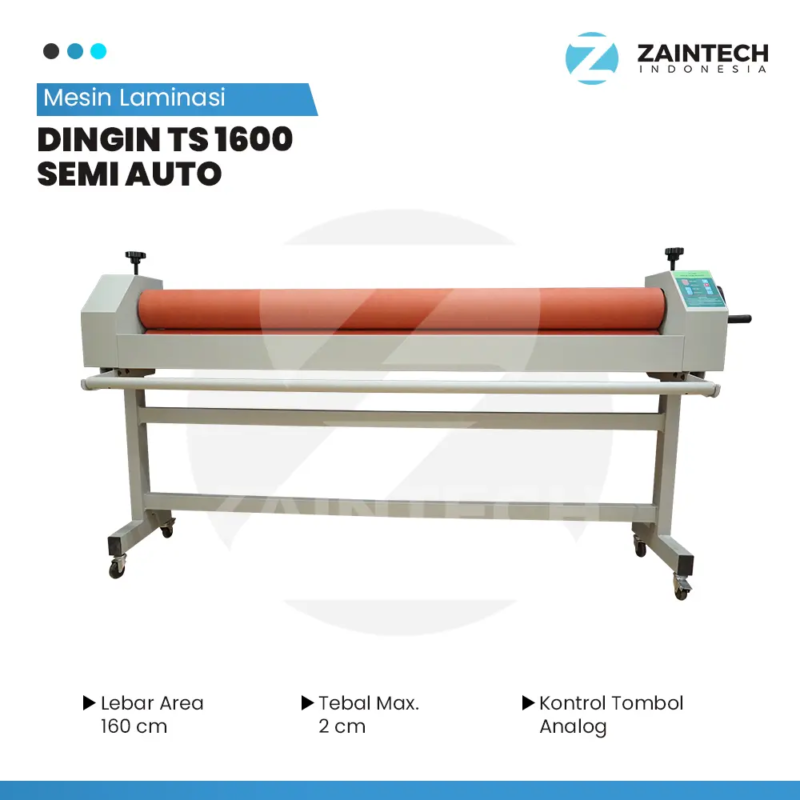 Mesin Laminasi Dingin TS 1600 Semi Auto