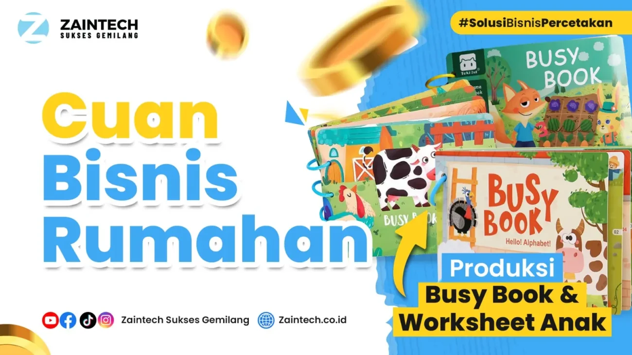 bisnis rumahan | bisnis worksheet anak | bisnis dari rumah | bisnis Busy book anak